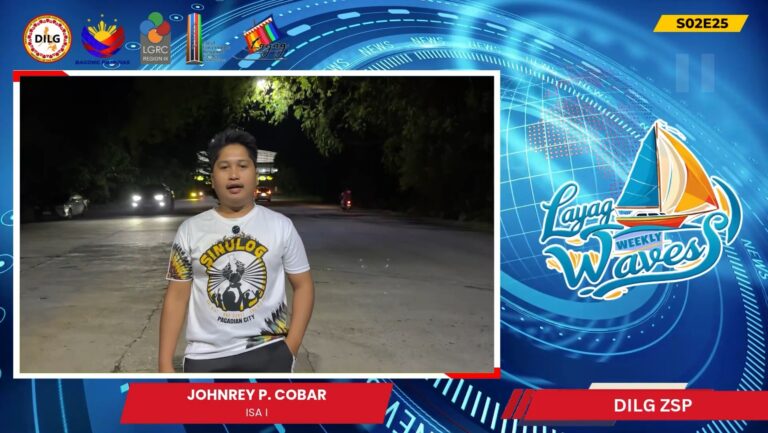 Layag Weekly Waves – S02E25 (June 23 – 27 , 2025) | DILG ZSP