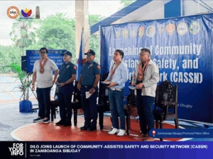 DILG JOINS LAUNCH OF COMMUNITY-ASSISTED SAFETY AND SECURITY NETWORK (CASSN) IN ZAMBOANGA SIBUGAY