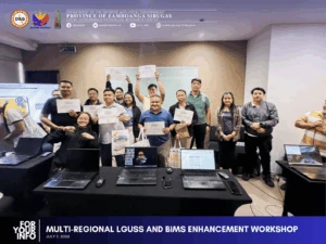 DILG ZAMBOANGA SIBUGAY PARTICIPATES IN MULTI-REGIONAL LGUSS AND BIMS ENHANCEMENT TRAINING